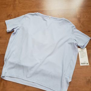 Lululemon Back in Action Short Sleeve Nulu Pastel Blue 2